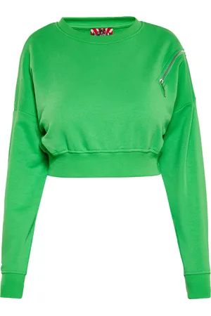 myMo Sweatshirt Dames groente