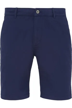 Asquith Heren Casual Chino Shorts (Marine)