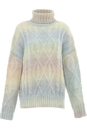 myMo Trui met coltrui Dames Blauwmunt