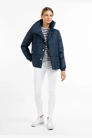 Dreimaster Gewatteerd winterjack Dames donker marine