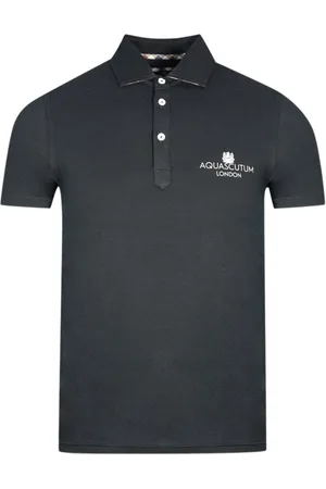 Aquascutum London vet logo poloshirt