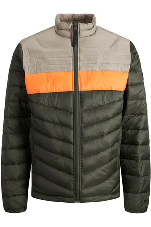 JACK & JONES Jas zomer Jje Hero Puffer Collar Multi
