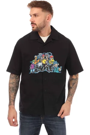 OFF-WHITE Heren Off White Graffiti Pupp Vakantie Shirt in