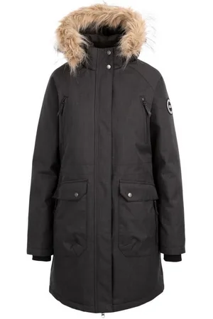 Trespass Dames/Dames Dana Donzen Jas (Zwarte mergel)