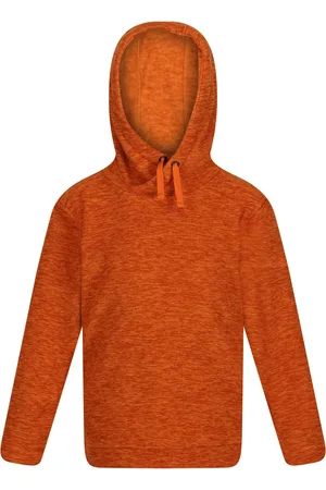 Regatta Kinderen/Kinderen Keyon Hooded Fleece (Herfst Esdoorn Mergel)