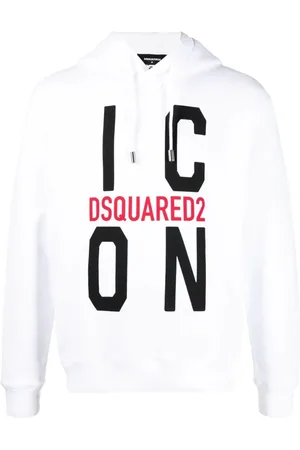 Dsquared2 Grote Icon Bedrukte Logo Hoodie in
