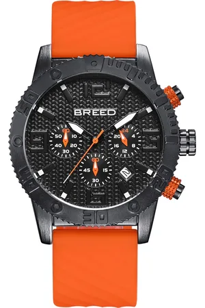 Breed Double Agent Chronograaf Horloge met Datum