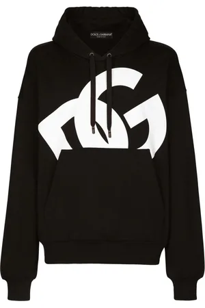Dolce & Gabbana Jersey Hoodie met DG print