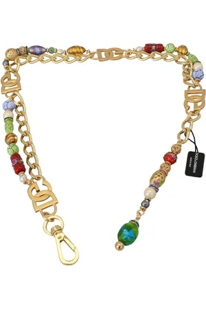 Dolce & Gabbana Dg Logo Tone Taille Ketting Riem