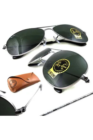 Ray-Ban Zonnebril Cockpit 3362 004 Gunmetal Groen 59mm