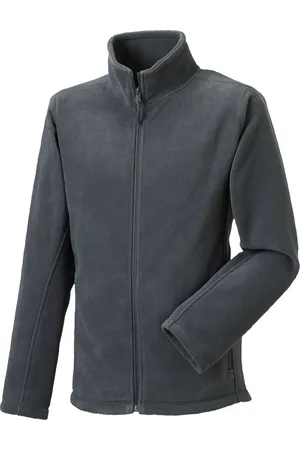 Russell Athletic Russell Heren fleecejas met volledige rits (Konvooi Grijs)