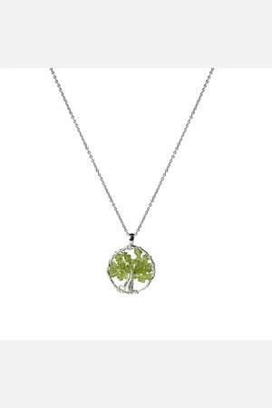 Luxenter Luxeketting, budleia van metaallegering en gerhodineerde prehenietafwerking