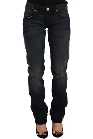 ACHT Gewassen Katoenen Skinny Denim Jeans