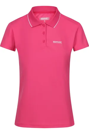 Regatta Dames/dames Maverick V Polo Shirt (Flamingo )