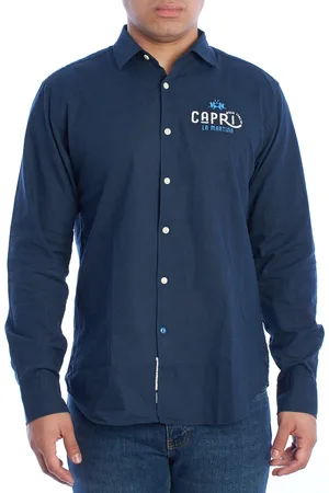 La Martina YMC312-TL072 Heren Regular Fit Shirt Met Lange Mouw