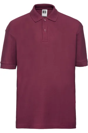 Russell Athletic Russell Kinder/Kids Poloshirt (Bourgondië)