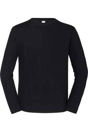Fruit Of The Loom Heren Iconic Premium T-shirt met lange mouwen