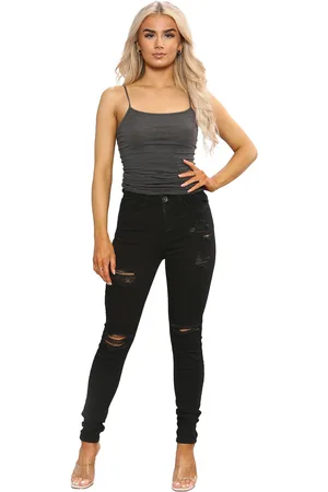 Enzo Skinny stretch-denimjeans voor dames| Ontwerper Dameskleding