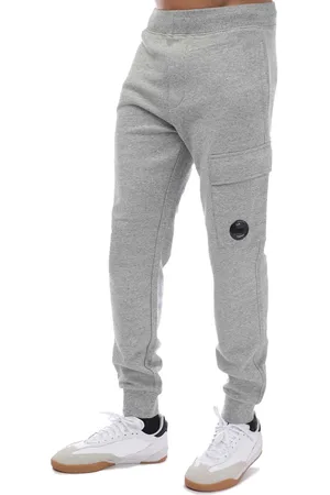 C.P. Company Heren- Diagonal Raised Fleece Cargo Sweatpants in