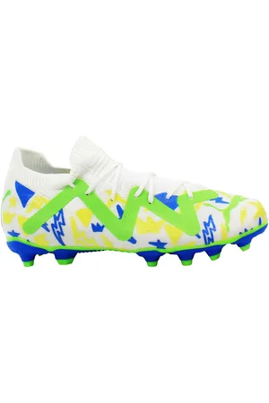 PUMA Future Match x Neymar FG/AG Kids Witte Voetbalschoenen