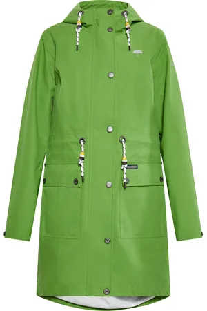 Schmuddelwedda Regenparka Dames lichtgroen