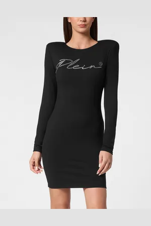 Philipp Plein Korte Jurk Signature