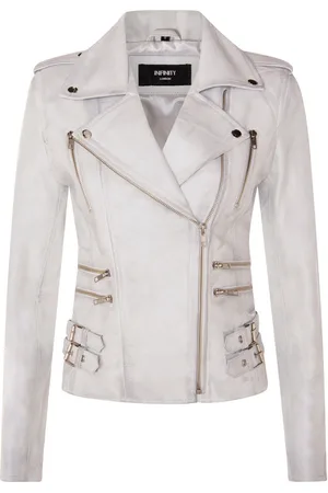 Infinity Dames leren Brando bikerjack-Loddon