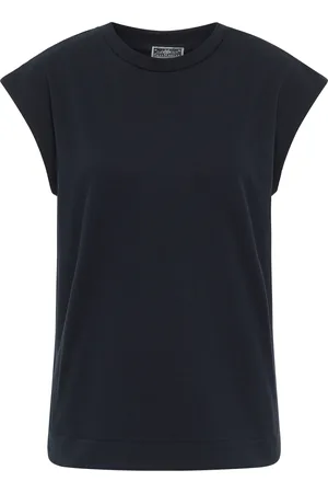 Dreimaster Mouwloos sweatshirt Dames marine
