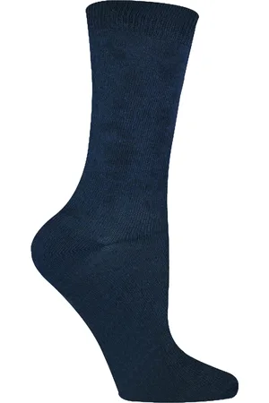 Sock Snob Set van 6 bamboe schoolsokken voor kinderen - Marine