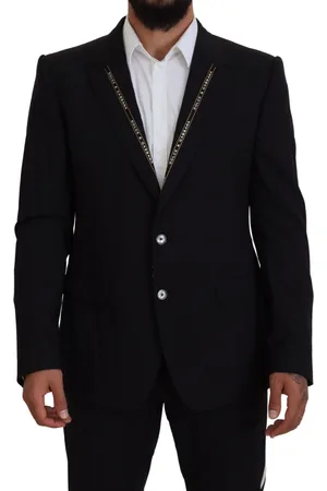 Dolce & Gabbana Slim fit wollen stretch jasje blazer