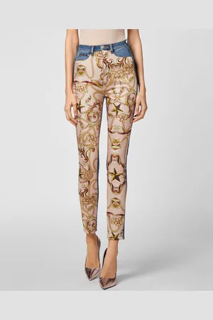 Philipp Plein Super Hoge Taille Jegging New Baroque
