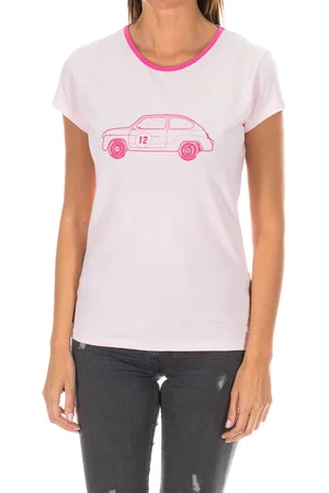 Armand Basi Dames-T-shirt met korte mouwen en ronde hals ADM0028