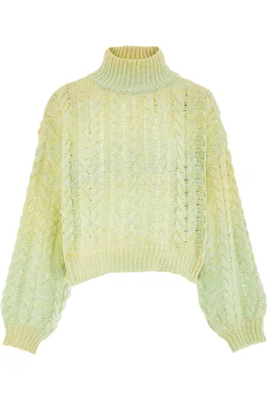 myMo Jumper Dames LIME MUNT