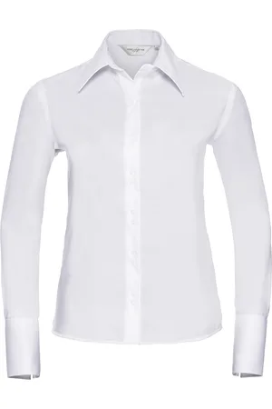 Russell Athletic Russell Collection Dames/Dames Ultimate Shirt Met Lange Mouwen