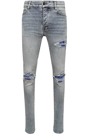AMIRI Tie Dye MX1 steen-indigoblauwe jeans