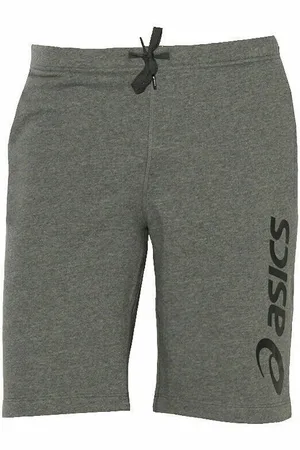 Asics Logo Heren Grijze Korte Broek