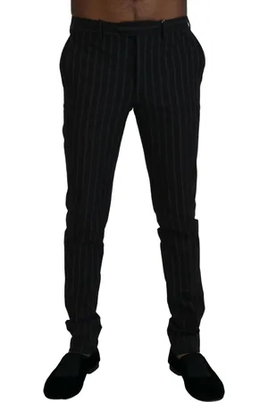 Bencivenga Gestreepte viscose geklede broek