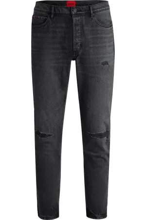 HUGO BOSS Heren Tapered-Fit Jeans in