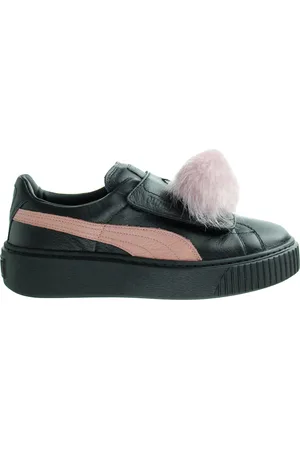 PUMA Basket Platform PomPom Damestrainers