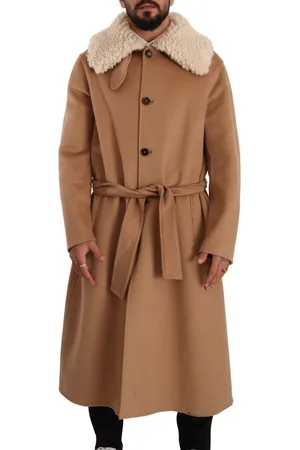 Dolce & Gabbana Kasjmier Shearling Overjas Jasje