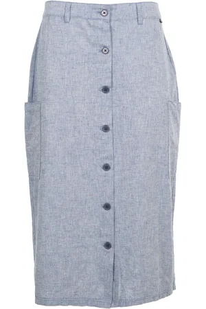 Trespass Dames/Dames Alexie Chambray rok (Marine)