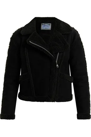 Dreimaster Leren bikerjack Dames