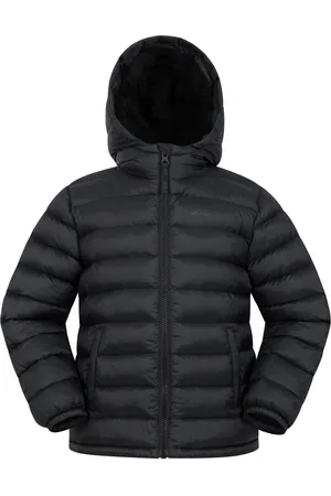 Mountain Warehouse Gewatteerde jas met imitatiebont voor kinderen/kinders