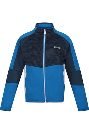 Regatta Kinder/Kinder Oberon VII Marl Full Zip Fleecejack ( /Blauwvleugel)
