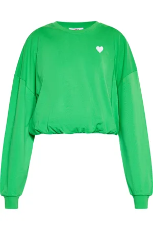 myMo Sweatshirt Dames groente