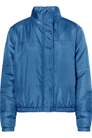 myMo Licht gewatteerd blousonjack Dames marine