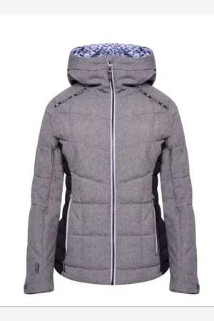 Dare 2B Dames/Dames Expertise Marl Gewatteerde Ski jas (Houtskool )