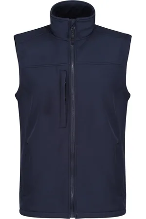 Regatta Heren Flux Softshell Bodywarmer / Mouwloos Jasje Waterafstotend en Windbestendig (Marine / )