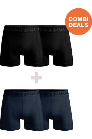 Muchachomalo Heren Boxershorts - 2+2 Pack - Mannen Onderbroeken