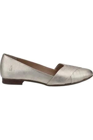Hush Puppies Dames/Dames MARLEY Metallic Leren Balletschoenen
